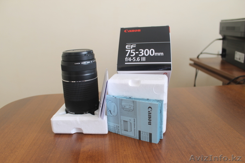 Объектив CANON EF75-300mm f/4-5.6 lll - Изображение #1, Объявление #986561