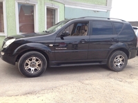 Продам аварийную машину Ssang Yong REXTON 2005 года черный металлик - Изображение #5, Объявление #1739371