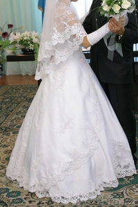 свадебное платье вышити бисероами и со стразами - Изображение #1, Объявление #833505