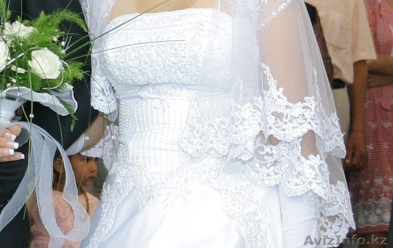 свадебное платье вышити бисероами и со стразами - Изображение #3, Объявление #833505