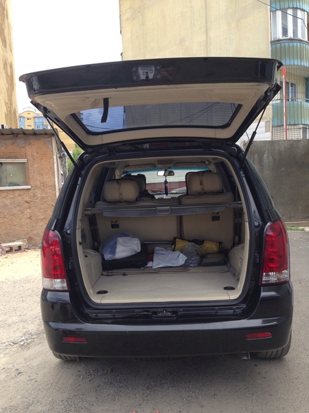 Продам аварийную машину Ssang Yong REXTON 2005 года черный металлик - Изображение #7, Объявление #1739371